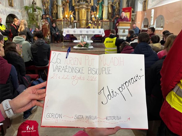 U Goričanu započeo 26. Križni put mladih Varaždinske biskupije